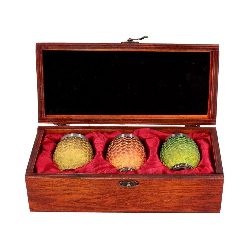 Game of Thrones Drogon, Rhaegal, Viserion Dragon Egg Shot Glasses