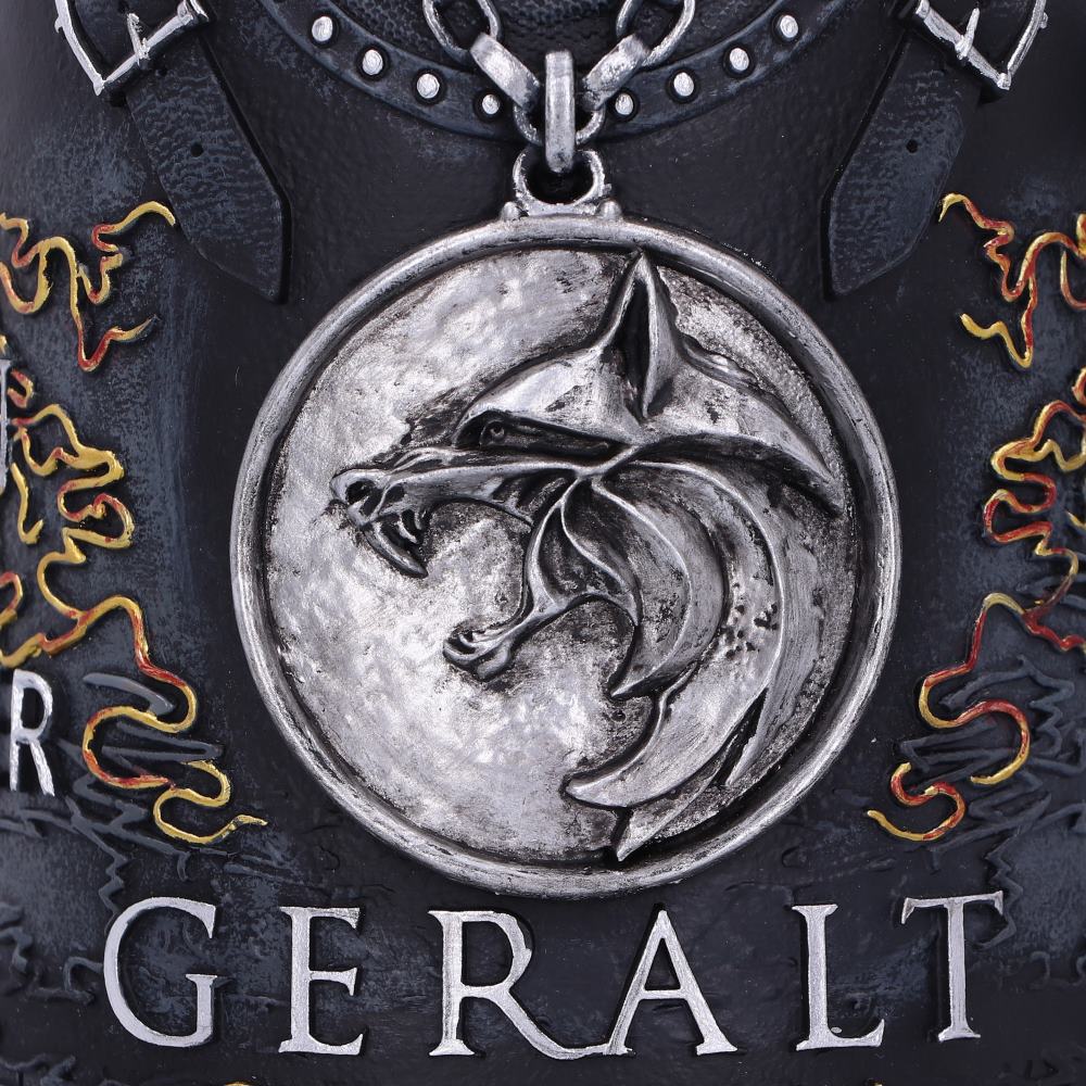 Nilfgaard emblem featured on The Witcher tankard