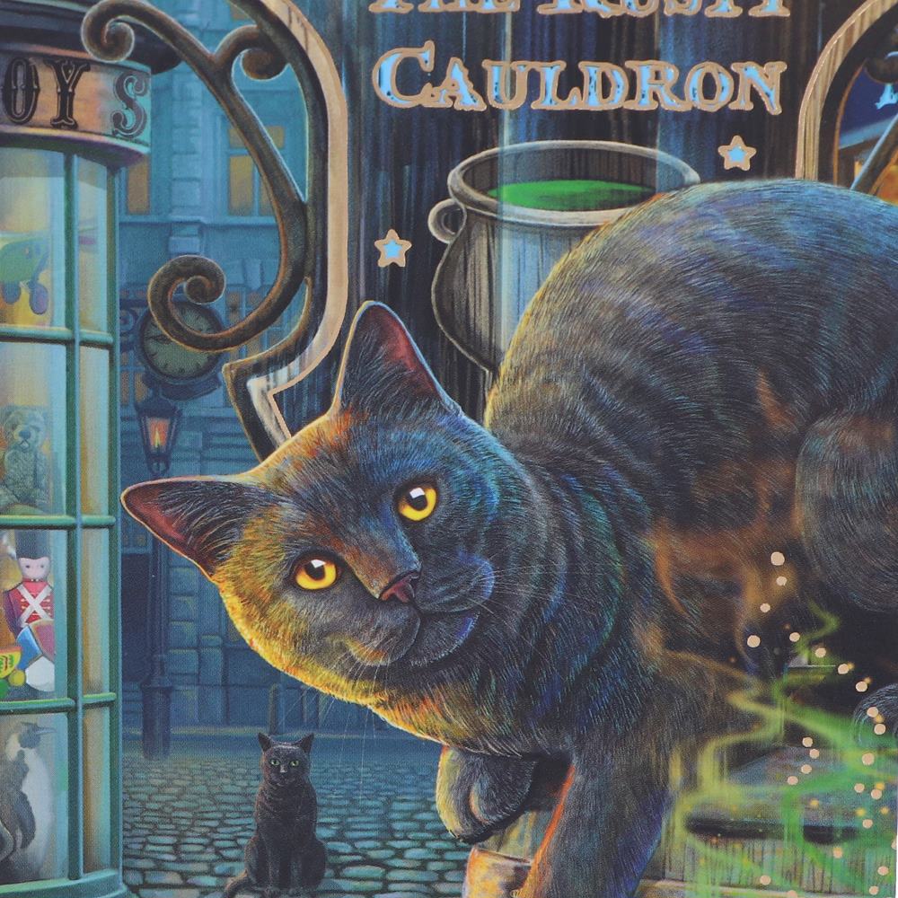 Rusty Cauldron Journal by Lisa Parker 17cm