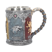 Load image into Gallery viewer, Game of Thrones Sigil Tankard 14cm
