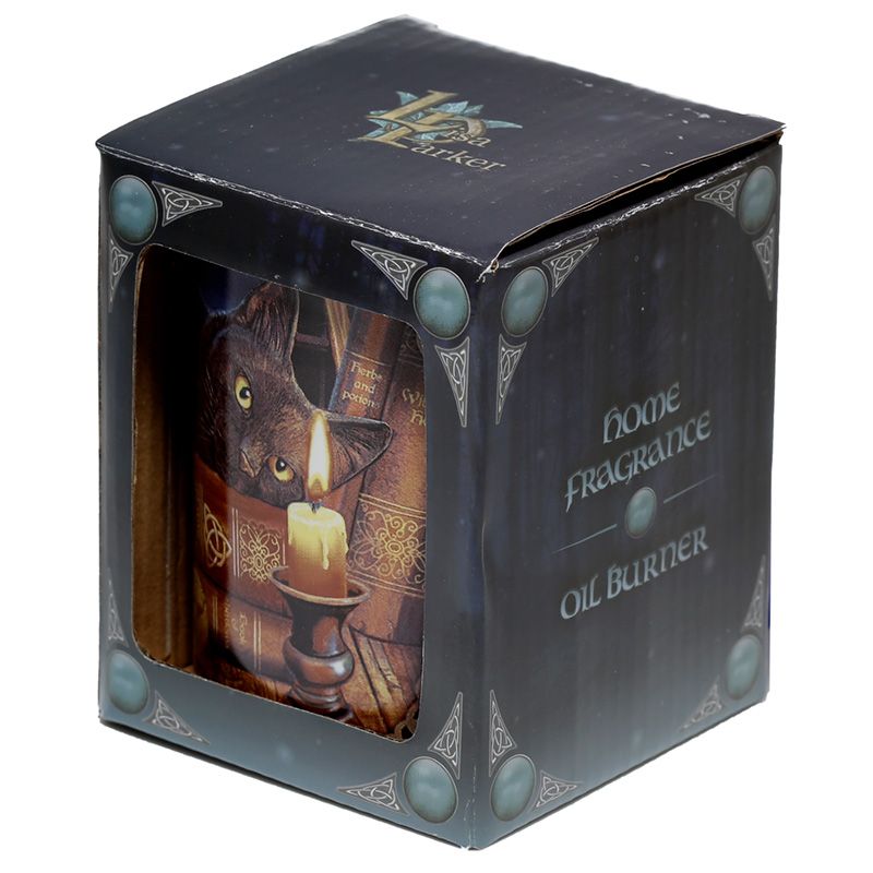 Lisa Parker Ceramic Withching Hour Cat Oil Burner