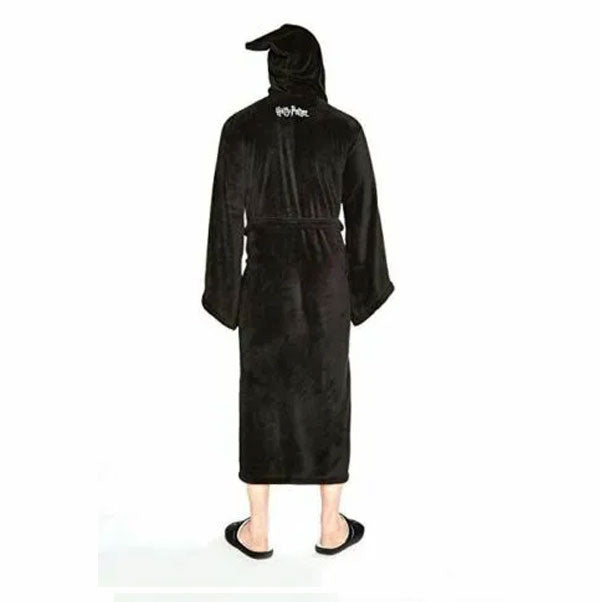 Harry Potter Deathly Hallows Adult Fleece Bathrobe