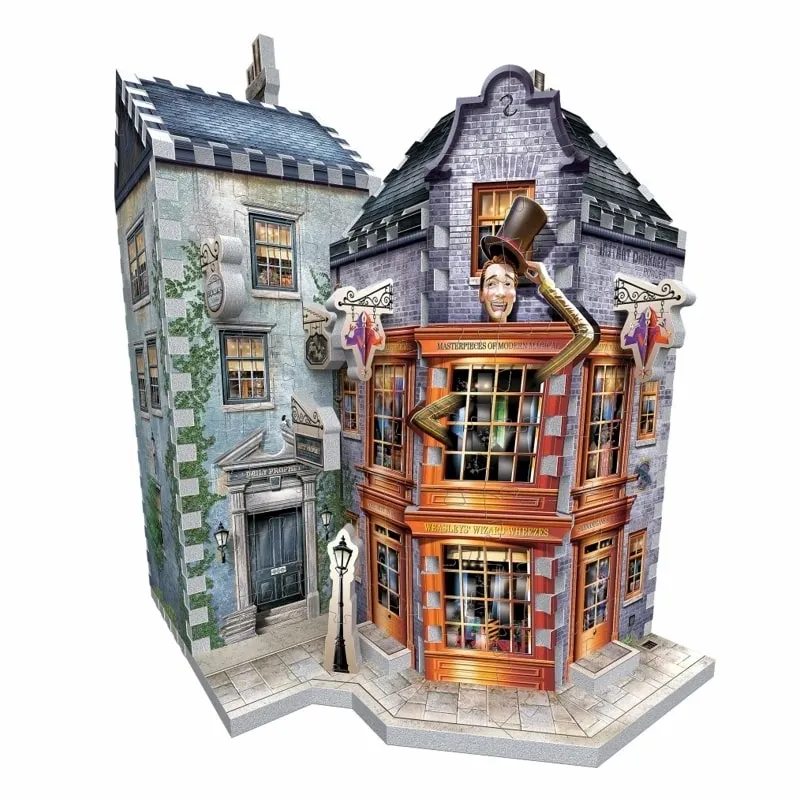 Harry Potter Diagon Alley 3D Puzzle Weasley's Wizard Wheezes