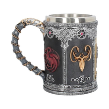 Load image into Gallery viewer, Game of Thrones Sigil Tankard 14cm
