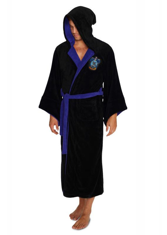 Unisex Harry Potter Ravenclaw Fleece Bathrobe Men or Women