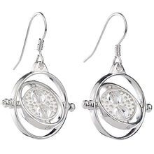 Load image into Gallery viewer, Harry Potter Time Turner Drop Earrings with Crystal Elements
