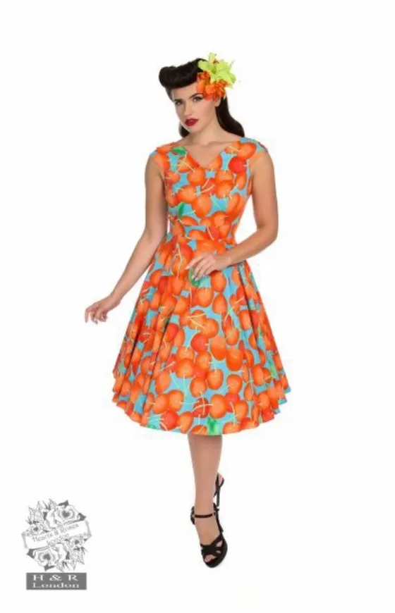 Hearts & Roses Royal Ann Cherry Dress