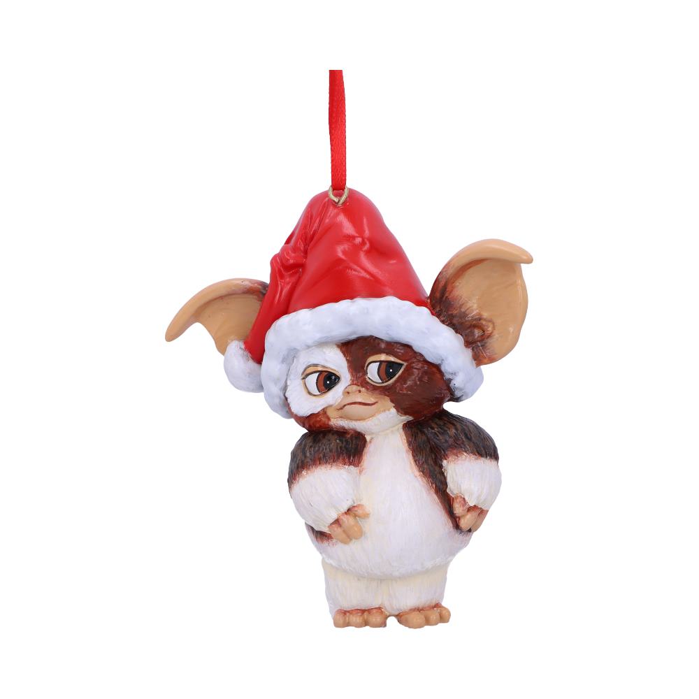 Gremlins™ Gizmo™ Santa Hanging Ornament 10.5cm – Official Christmas Decoration