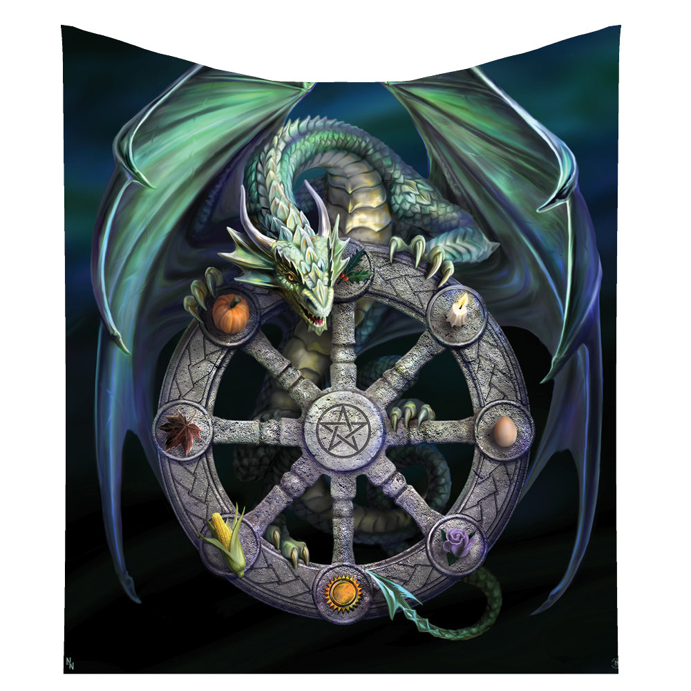 Year of the Magical Dragon Throw Anne Stokes 160cm