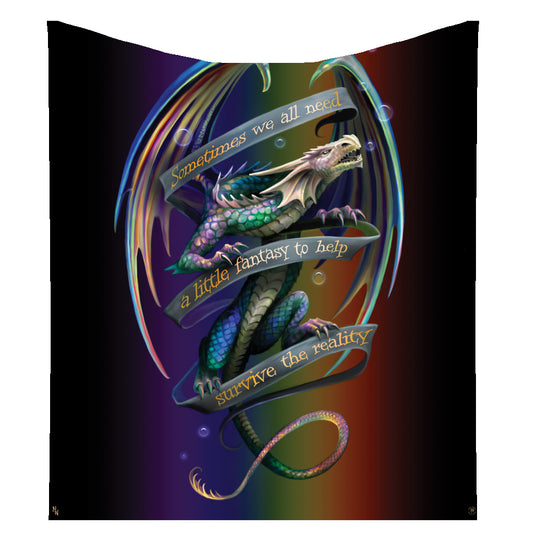 Sometimes Throw Anne Stokes 160cm