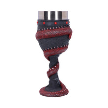 Load image into Gallery viewer, Dragon Coil Goblet Red 20cm
