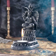 Load image into Gallery viewer, Baphomet&#39;s Devotion Tea Light Holder 17cm
