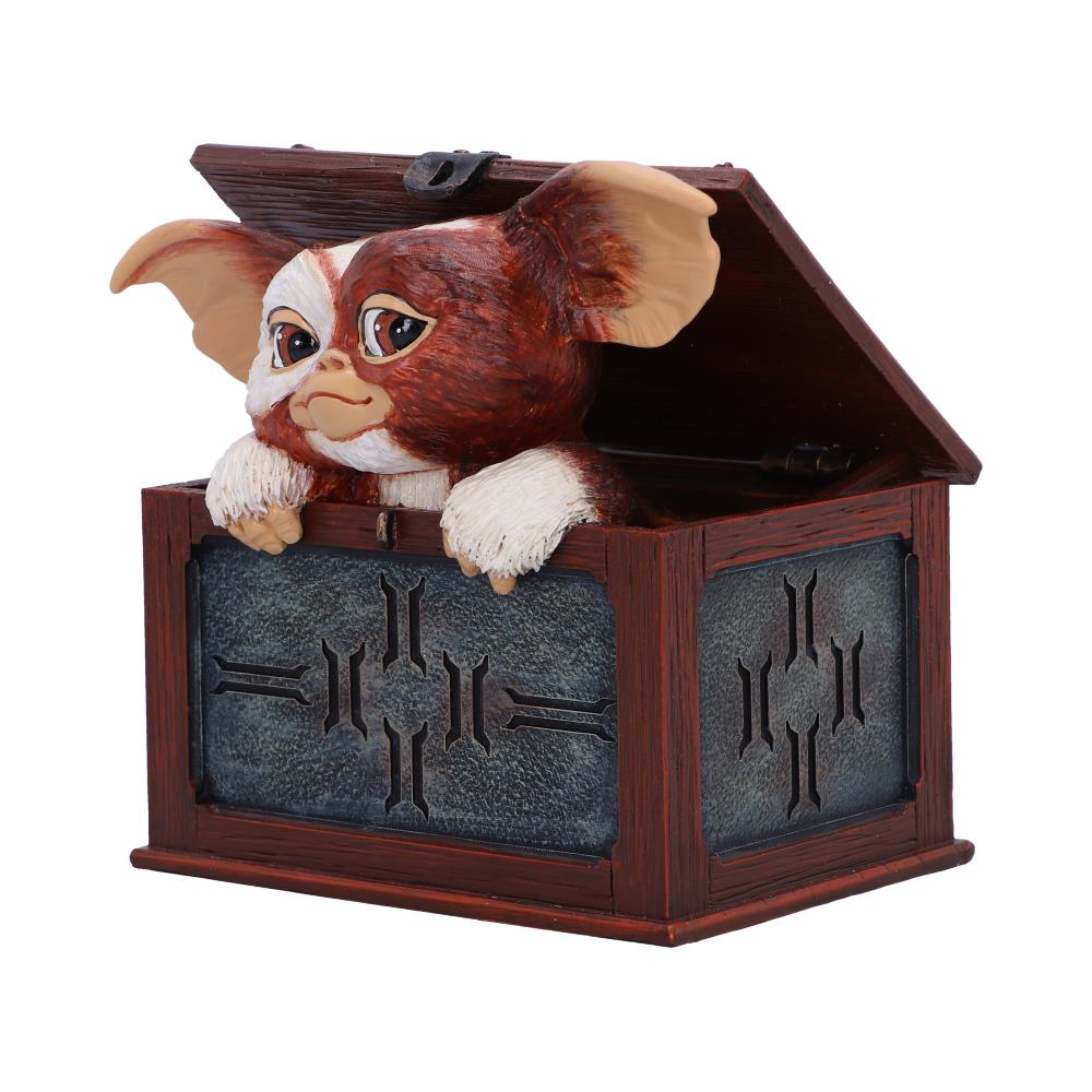 Side view of hand painted Gizmo You Are Ready figurine