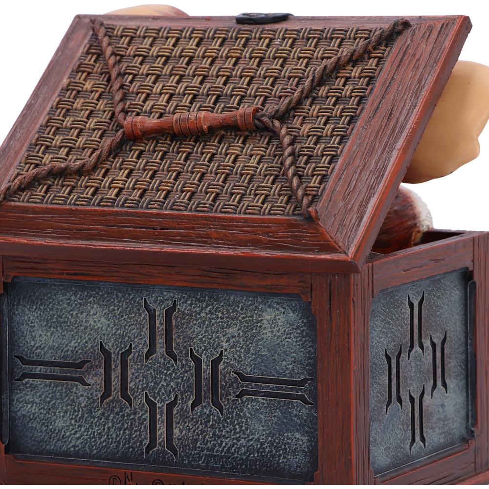 Detailed Mogwai gift box display piece