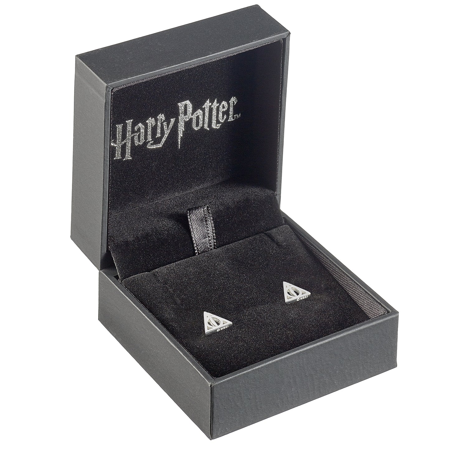 Harry Potter Sterling Silver Deathly Hallows Stud Earrings