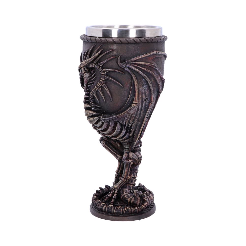 Side view of Fantasy Fossilised collectible Goblet