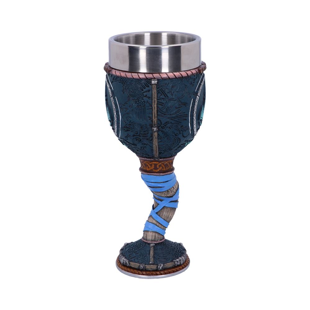 Side view of Assassin's Creed Valhalla goblet design