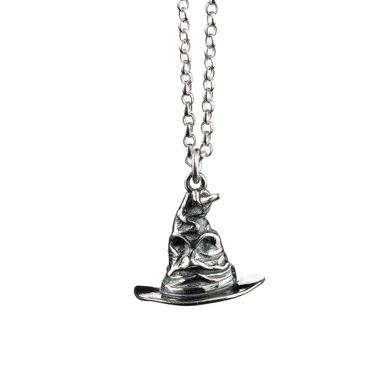 Harry Potter Sterling Silver Sorting Hat Necklace