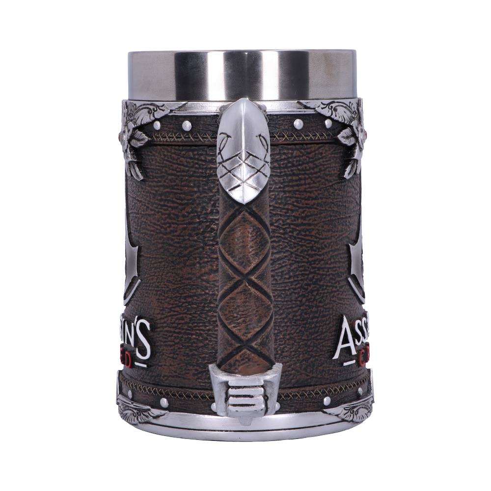 Side view of Tankard of the Brotherhood design