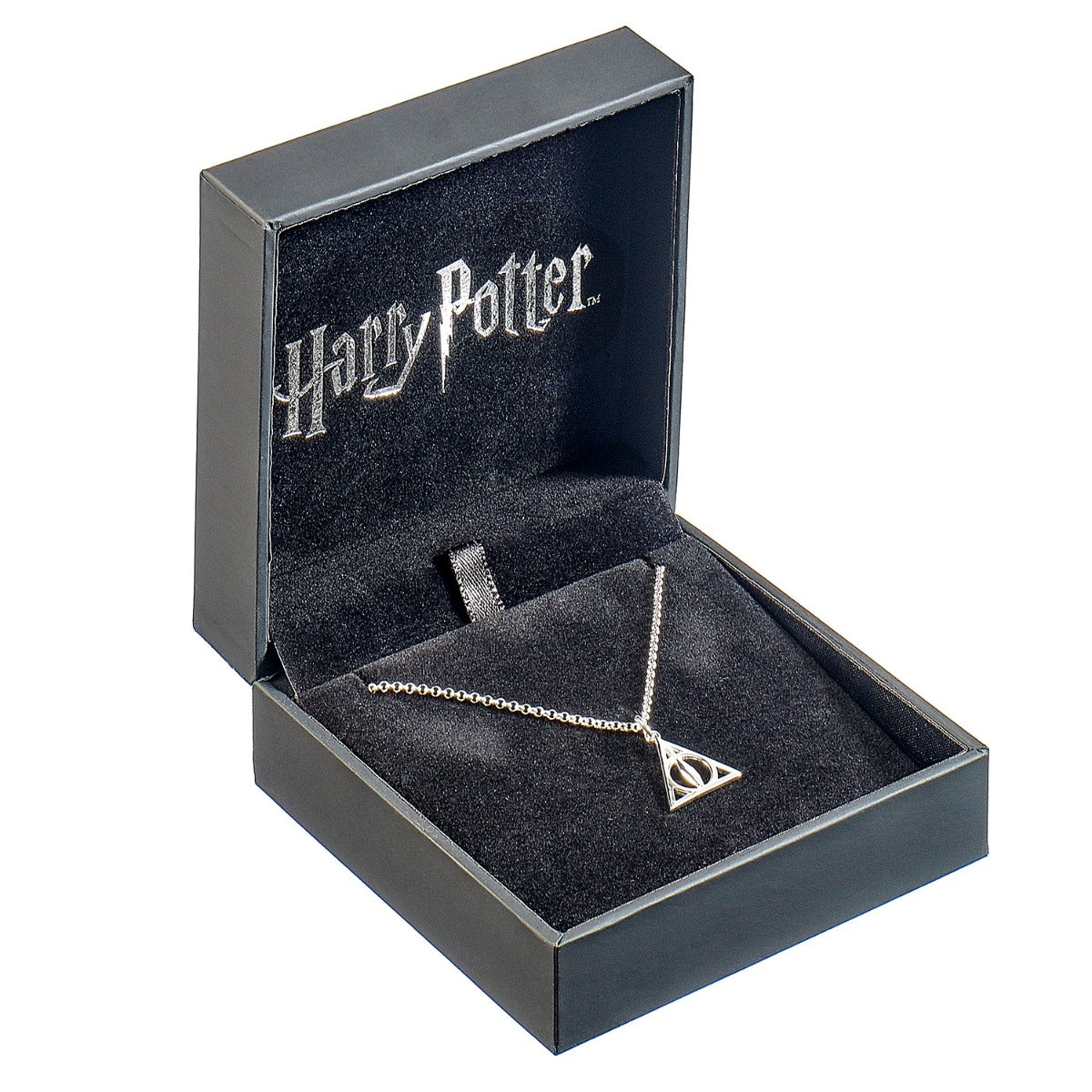 Harry Potter Sterling Silver Deathly Hallows Necklace
