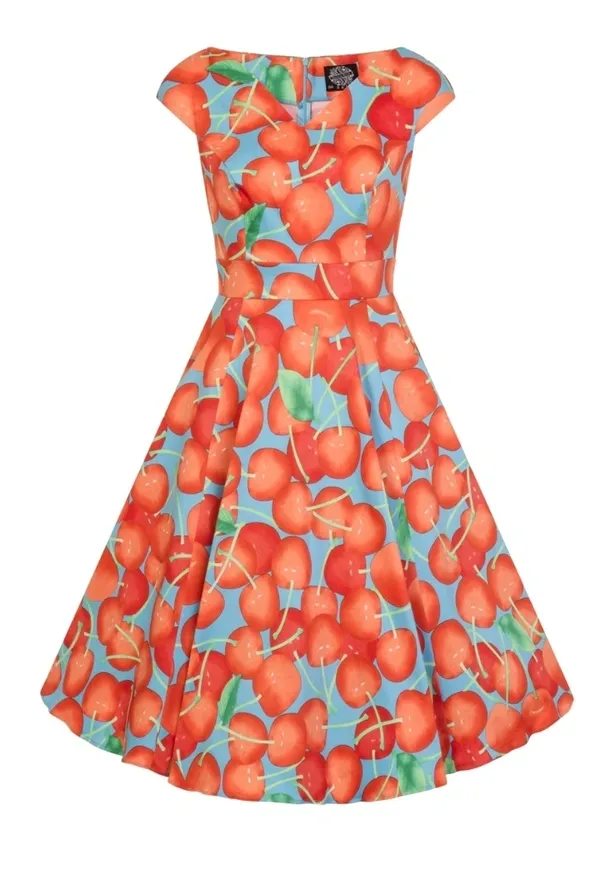 Hearts & Roses Royal Ann Cherry Dress