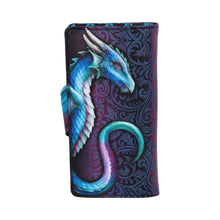 Load image into Gallery viewer, Take Flight Embossed Purse (Blue) 18.5cm

