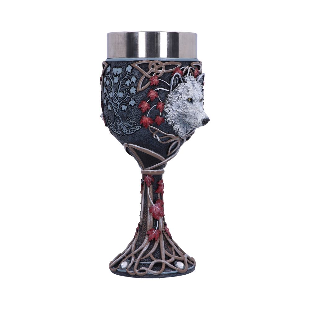 Guardian of the Fall Goblet by Lisa Parker 19.5cm
