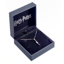 Load image into Gallery viewer, Harry Potter Embellished with Crystals Lightning Bolt Necklace
