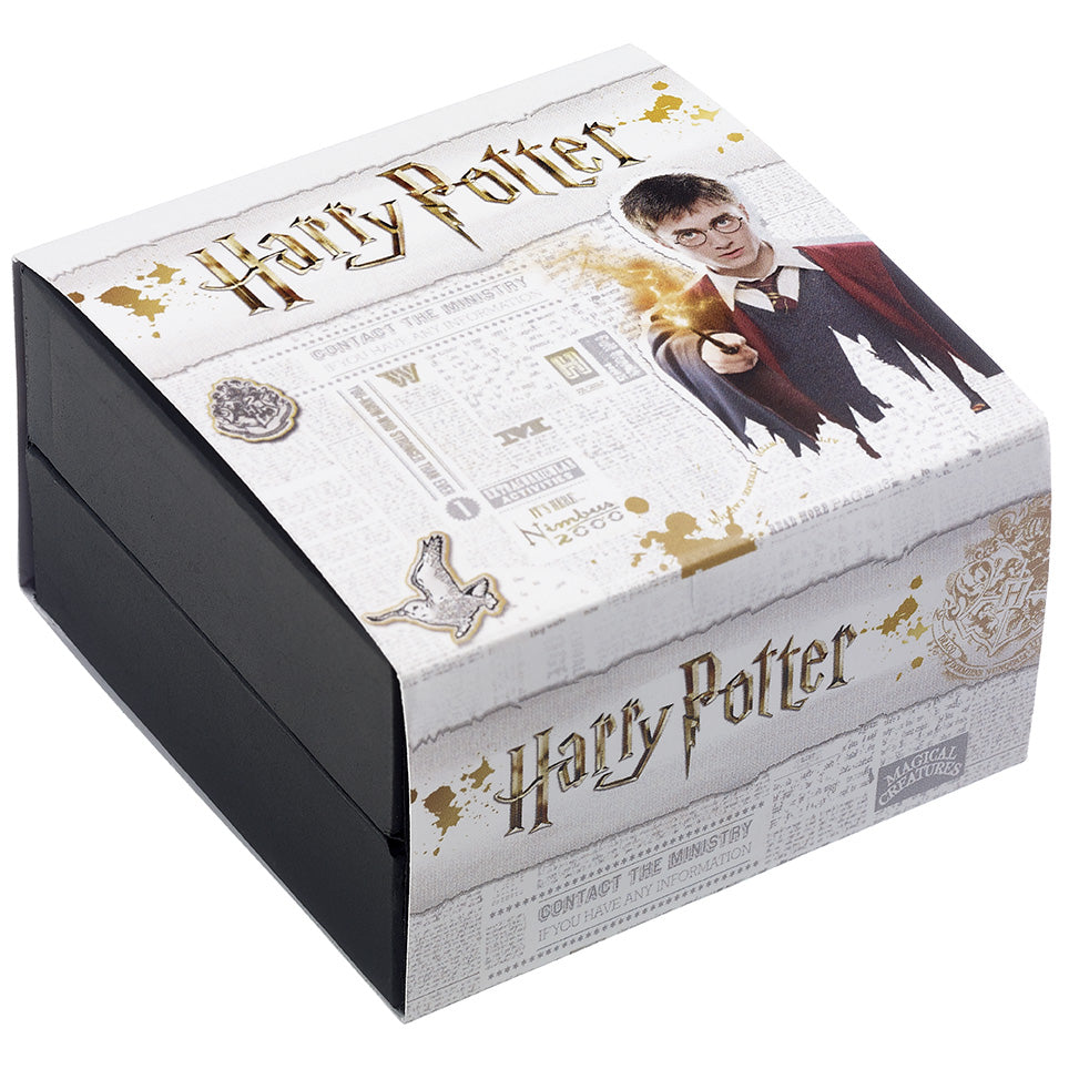 Harry Potter Sterling Silver Lightning Bolt Slider Charm With Crystal Elements