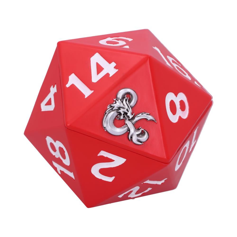 Official D&D D20 collectible dice storage box