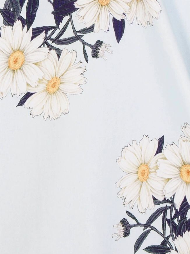 Hearts & Roses Vintage Blue Daisy Dress