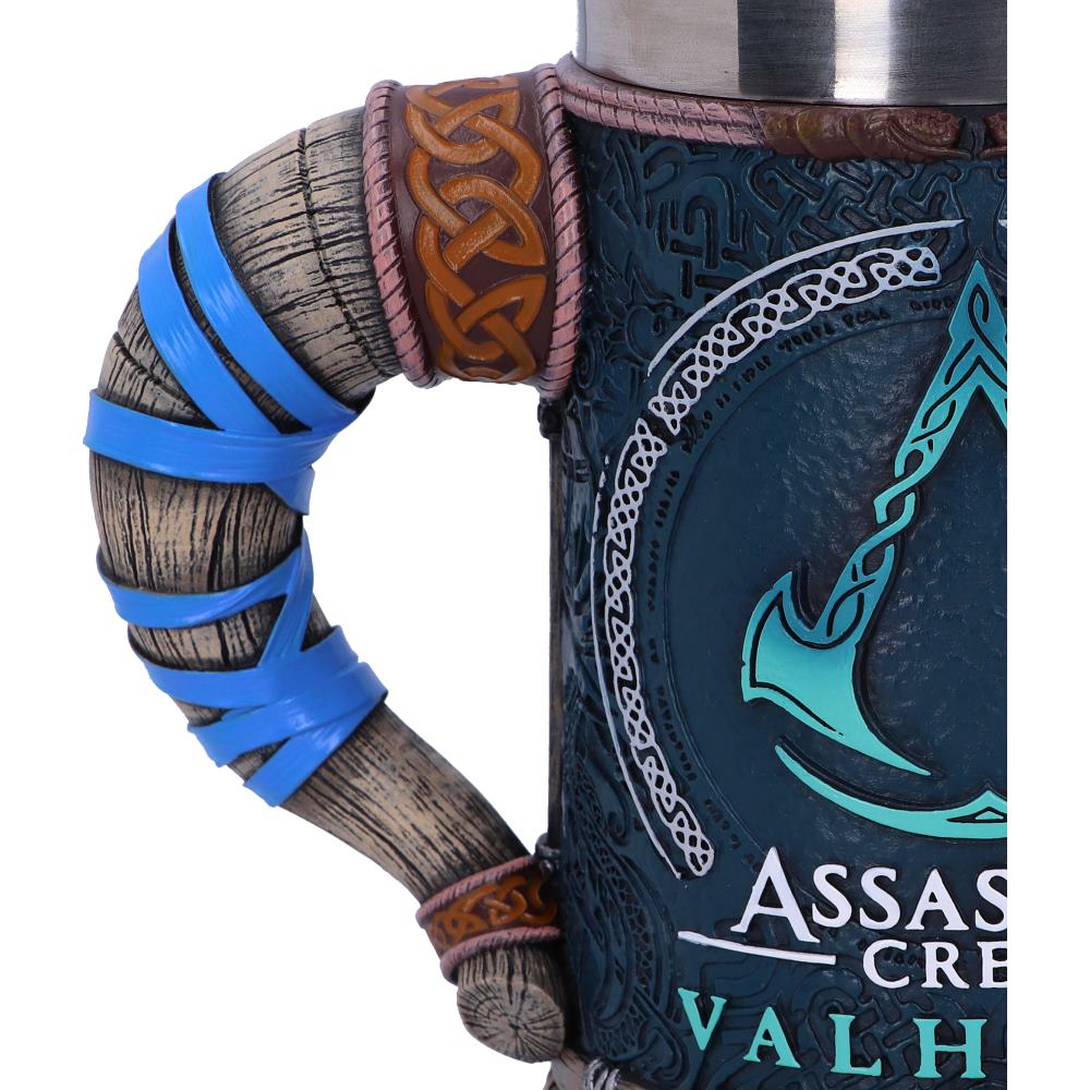 Assassin's Creed Valhalla tankard handle design