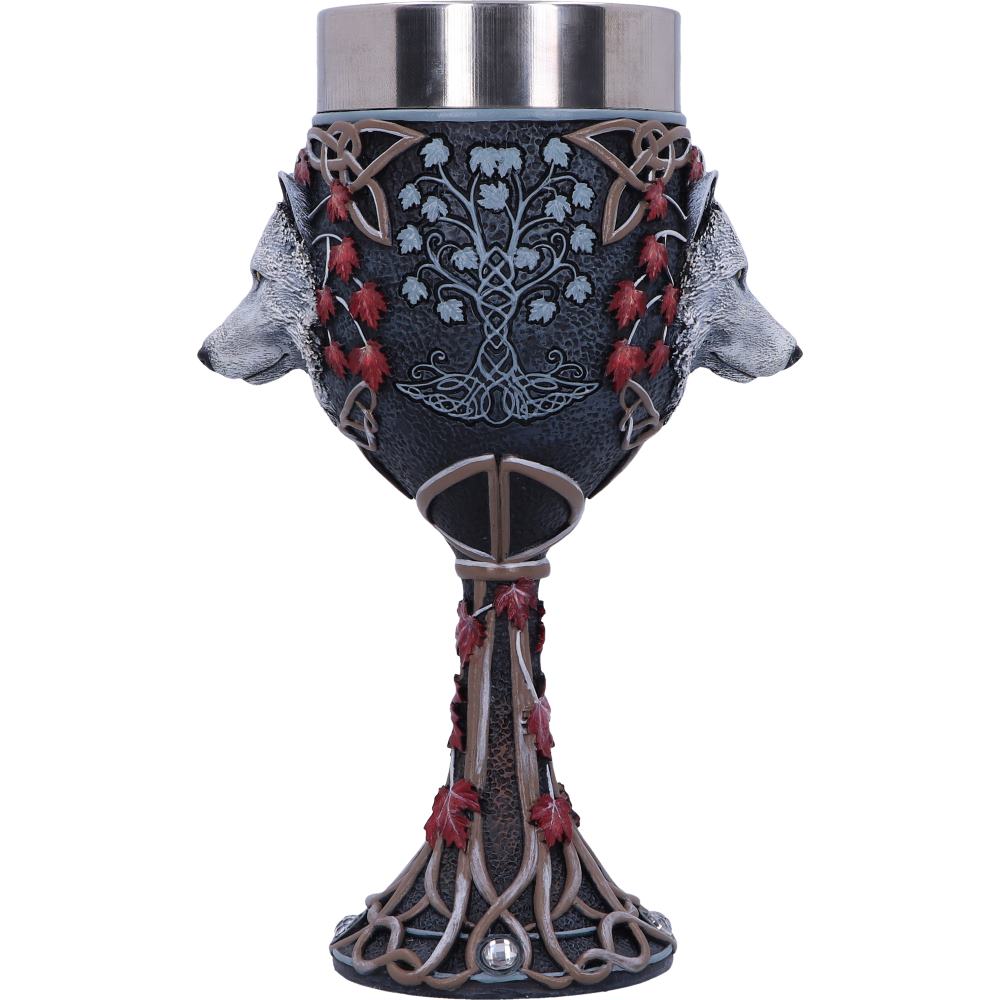 Guardian of the Fall Goblet by Lisa Parker 19.5cm