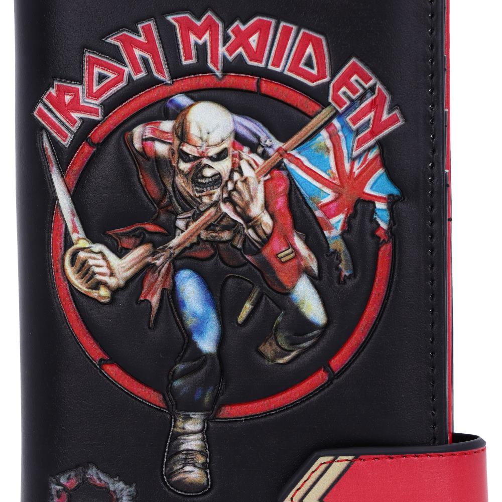 Iron Maiden Embossed Purse 18.5cm