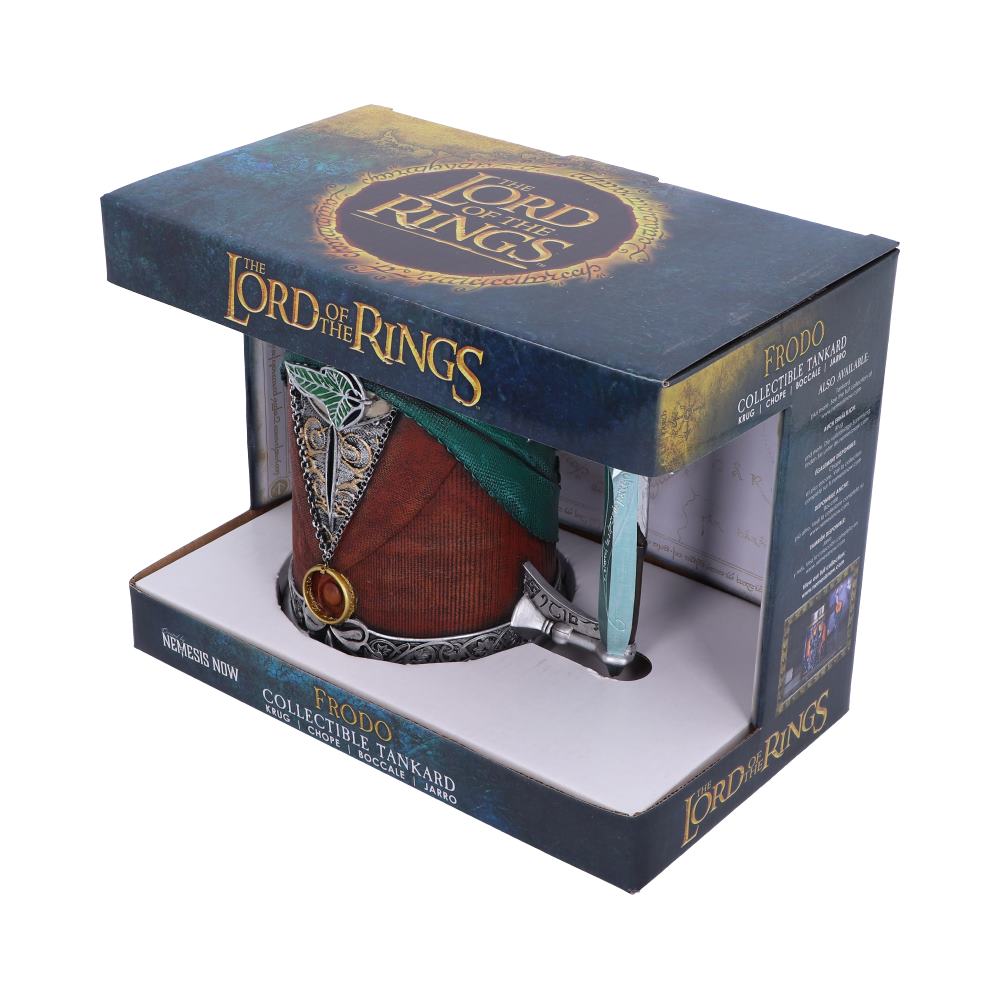 Lord of the Rings Frodo Tankard packaging box detal
