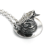 Load image into Gallery viewer, Harry Potter Sterling Silver Sorting Hat Necklace
